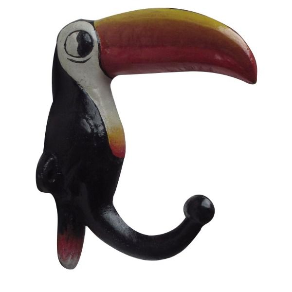 Guinness Toucan bird cast iron hook