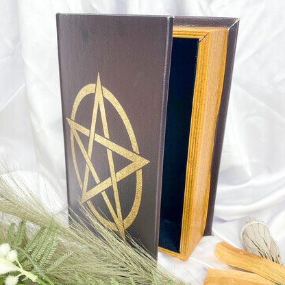 Pentagram storage book box