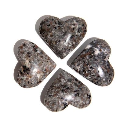 Yooperlite crystal heart