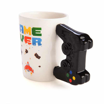 Game over retro video game mug