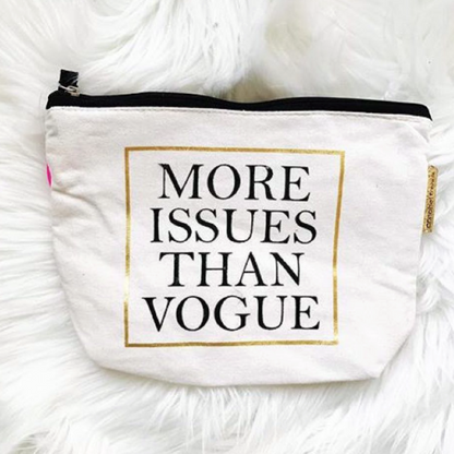 More issues than Vogue makeup bag