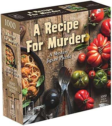 Murder mystery surprise puzzle game