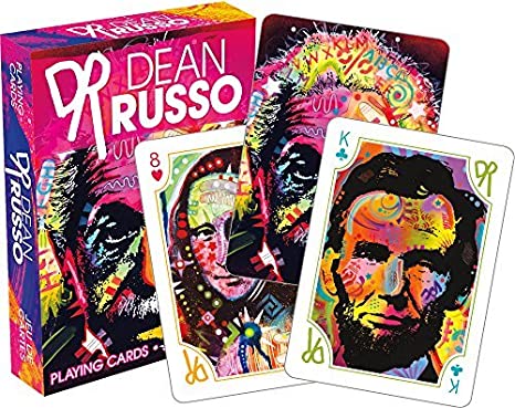 Pop culture street art playing cards game