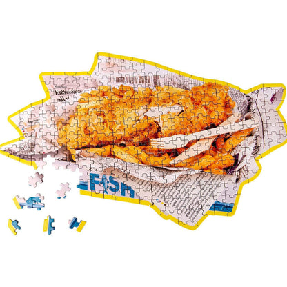 Takeout / fish n chips food takeaway puzzle game