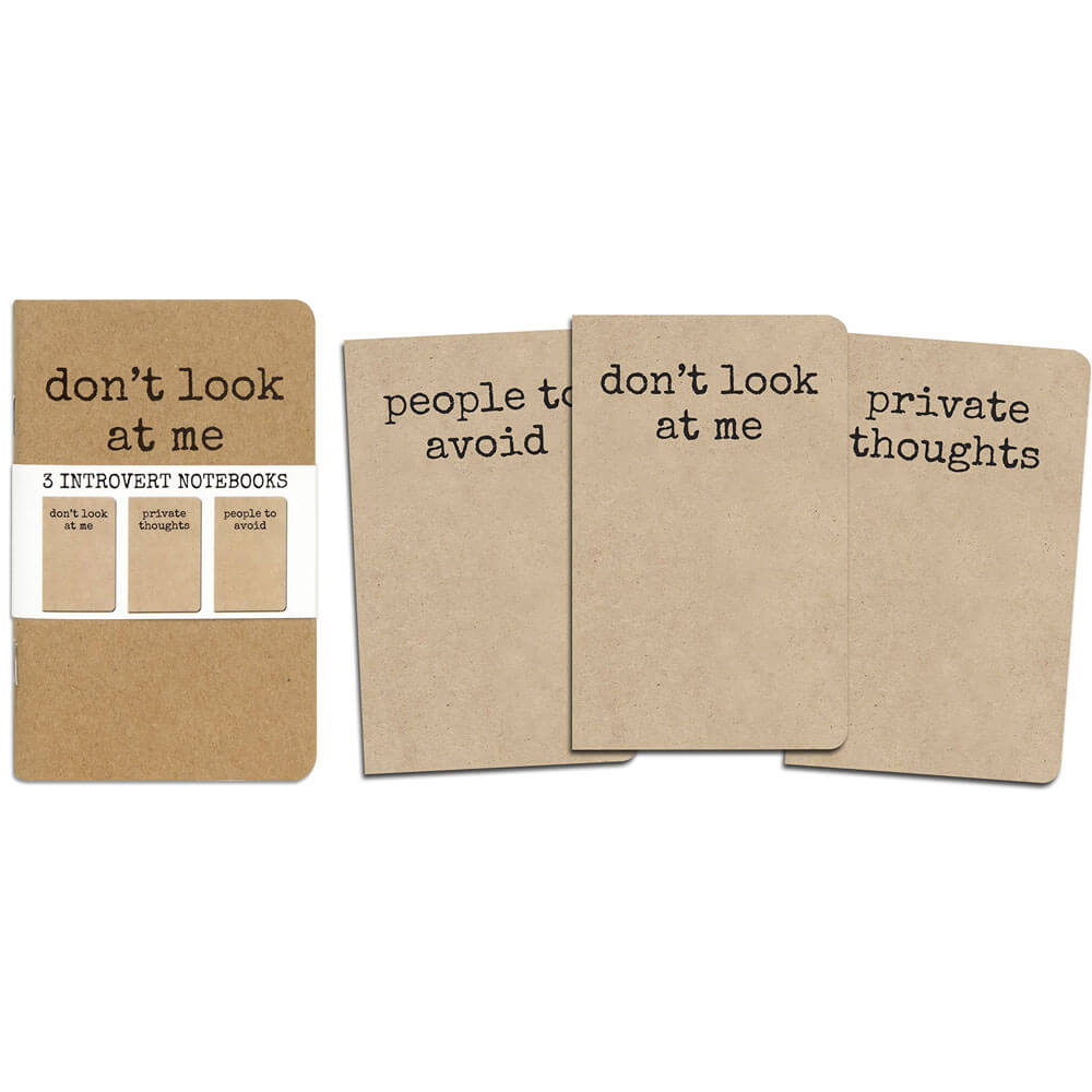People to avoid and other musings notebook set 3