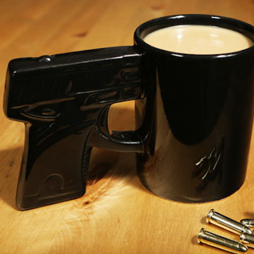 Bang bang 007 pistol gun mug