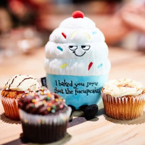 Shut the fuck up cakes squishmallow plushie toy