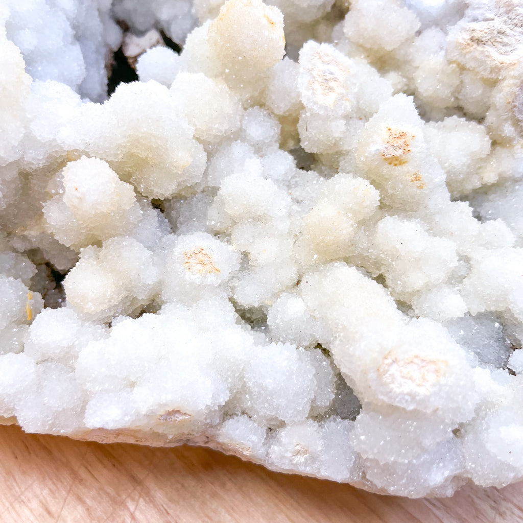 Stalactite Quartz / Coral quartz crystal cluster geode 1.9kg