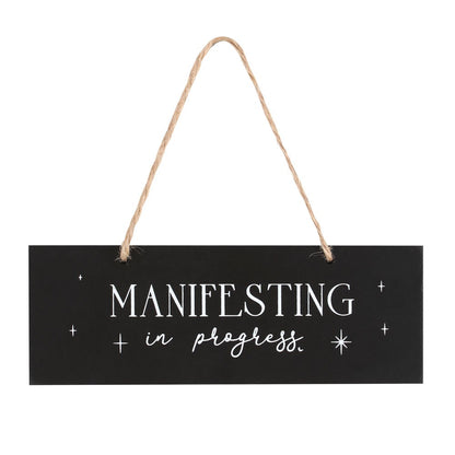 Witches manifest hanging sign