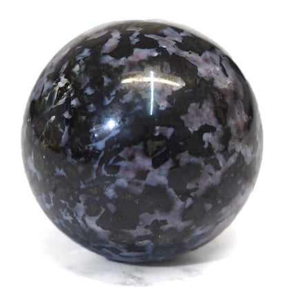 Mystic merlinite crystal sphere