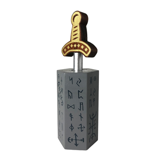Excalibur Sword in stone puzzle