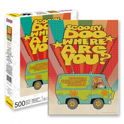 Scooby Doo tv show cartoon 500pc Puzzle game