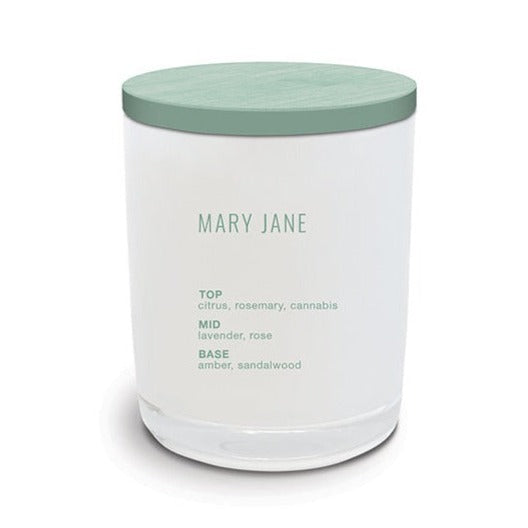 Mary Jane / cannabis / weed soy candle