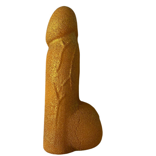 You're a dick / Gold cock naughty bath bomb