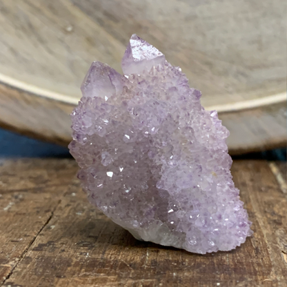 Spirit fairy amethyst quartz crystal cluster