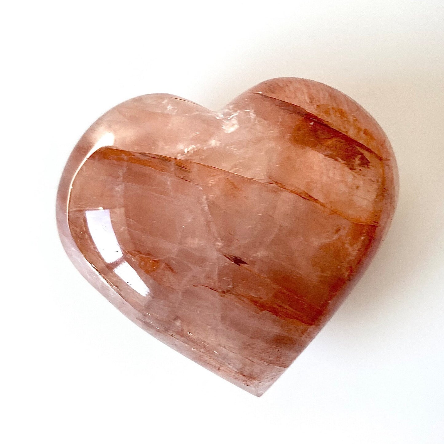 Fire quartz crystal heart S-XL