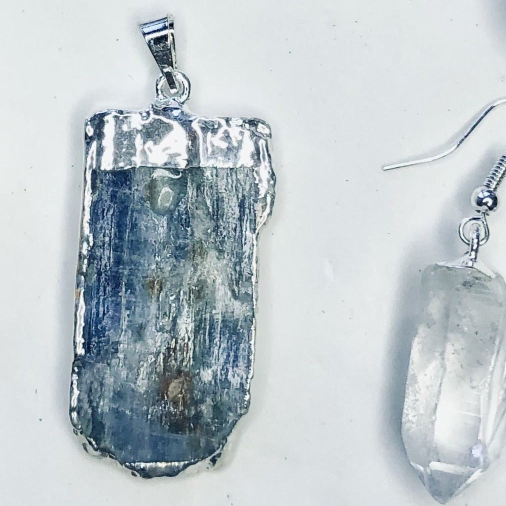 Blue on sale crystal jewellery