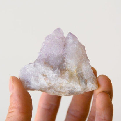 Spirit fairy amethyst quartz crystal cluster