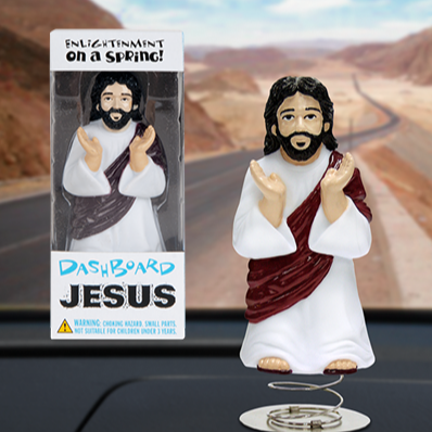Jesus dashboard bobble statue