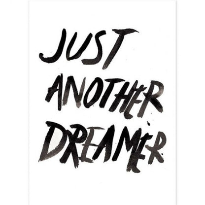 Just another dreamer watercolour print - Six Things - 3