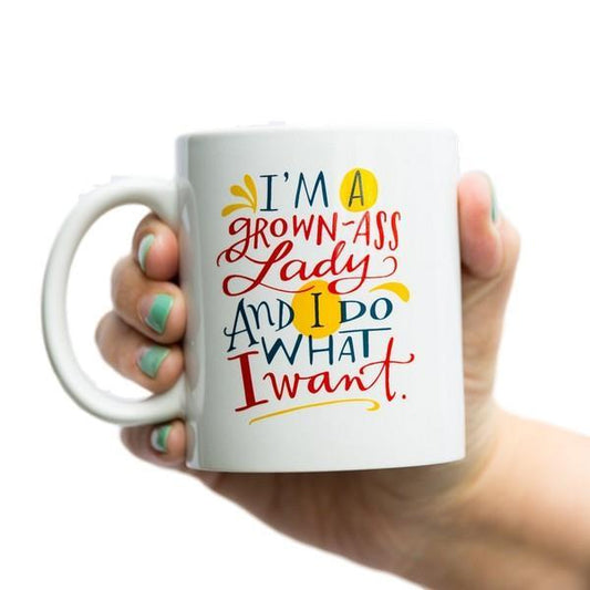 Grown ass lady tea cup / mug
