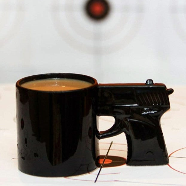 Bang bang 007 pistol gun mug