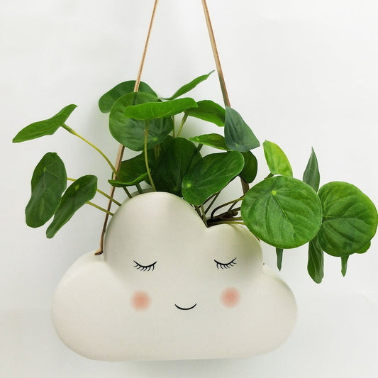 Happy Cloud Hanging Planter pot vase
