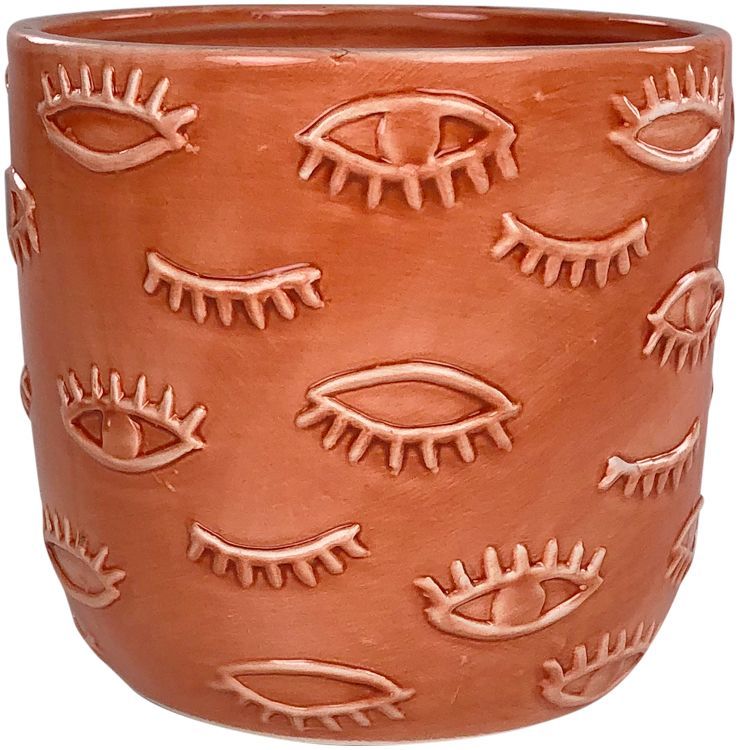 Third eye planter pot