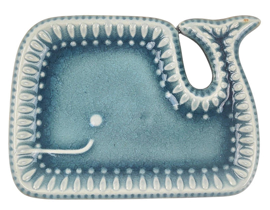 Happy whale trinket ring dish